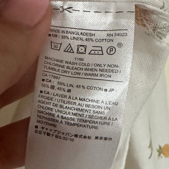 Banana Republic Pineapple Print Button Down - Picture 3 of 4